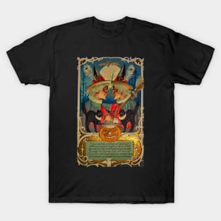 Vintage Halloween Witches T-Shirt